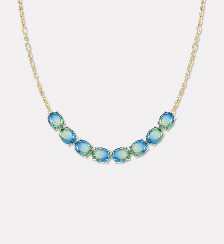 Nomination Oval-cut Ombre Stones Gold-toned Necklace, Packshot View