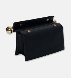 JW PEI Holly Metal Pendant-embellished Clutch, Black, Packshot View