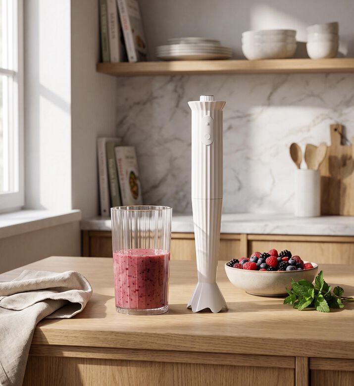 Alessi Pliss&eacute; Hand Blender 700 Ml, Model View