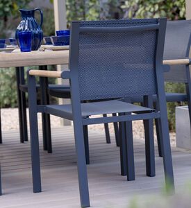 طاولة طعام عنبر مع 8 كراسي