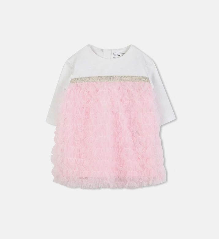Cotton Top Ruffled Dress