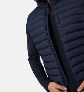 Save the Duck Padded Sleeveless Regular-fit Vest, Blue, L, Model View