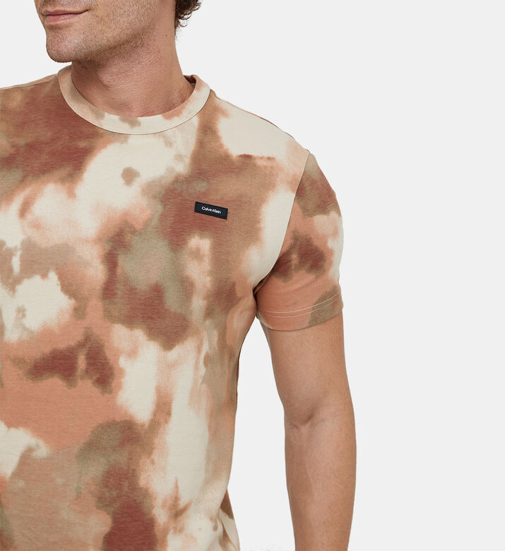 تيشيرت مموه بطبوعة على كامله