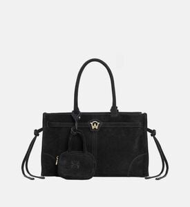 Zouzou Suede Leather Handbag Zouzou Suede Leather Handbag