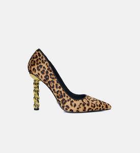 Lydia Leopard Stiletto Leather Pumps