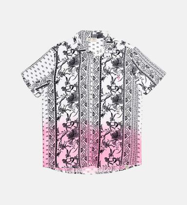 Unisex Neon Palm Printed Shirt