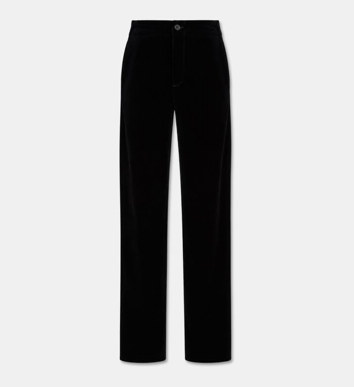 Soeur Celestin Velvet Wide-leg Tailored Pants, Packshot View