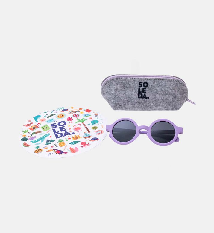 Lavender Uv-protection Sunglasses