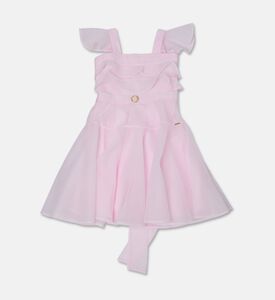 Poca and Poca Layered-detail Sleeveless Dress, Packshot View