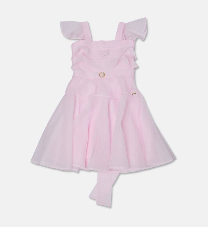 Poca and Poca Layered-detail Sleeveless Dress, Packshot View