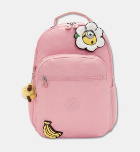 Kipling Backpack Seoul Lap Pink Daisy, Packshot View