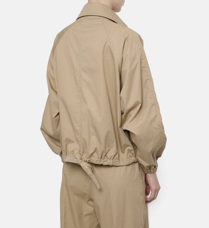 Patou Full-zip Elasticated-waist Jacket, Model View