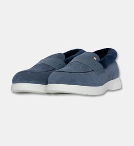 Baldinini Shoes Loafers Fur, Blue, Eu-36, Packshot View