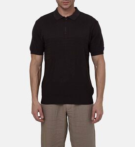 قميص بولو بسحاب من قطن بيما