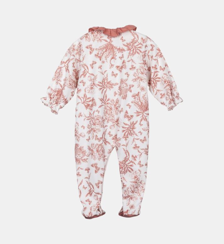 Toile De Jouy Pyjama Overalls
