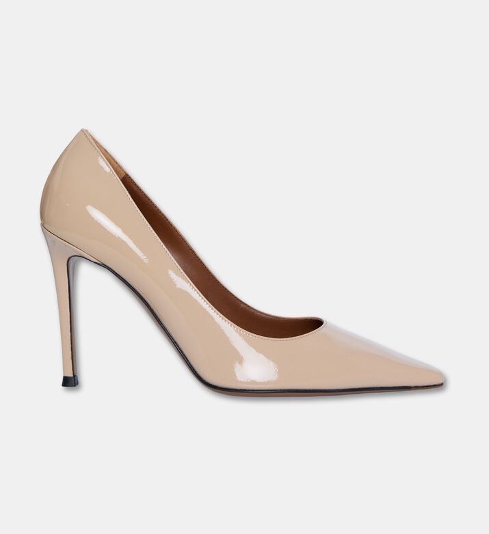 Roberto Festa Elais Patent Leather Pumps, Beige, Eu-40, Packshot View