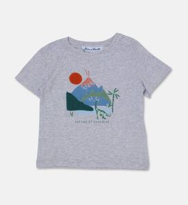 Tartine et Chocolat Appliqu&eacute; Scene T-shirt, Packshot View