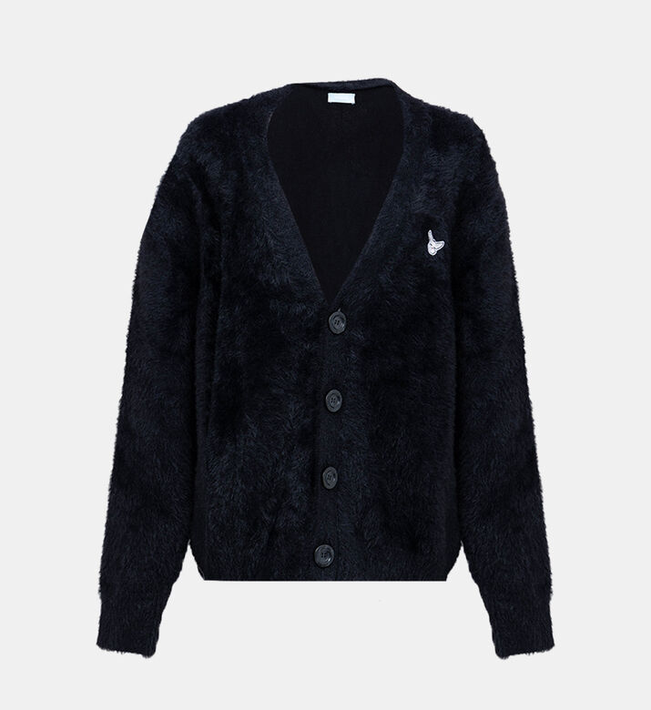 كارديغان مطرز بشكل فراشة