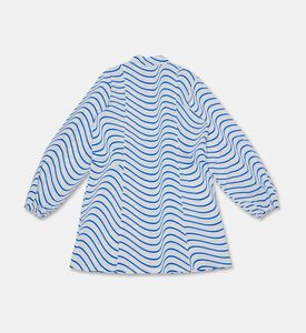 M S G M Stripe-print Button Closure Dress, Packshot View