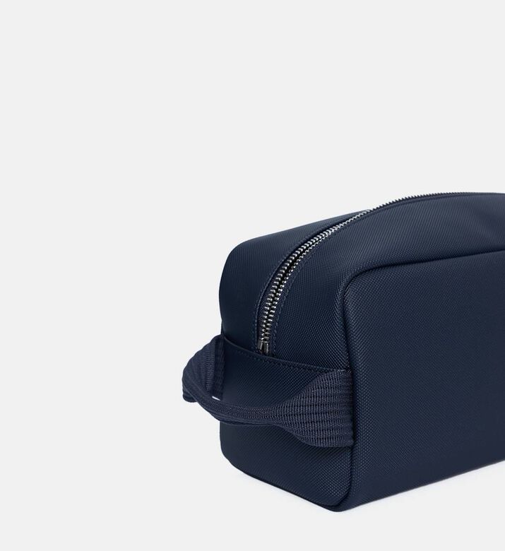 Logo-patch Zippered Toiletry Bag