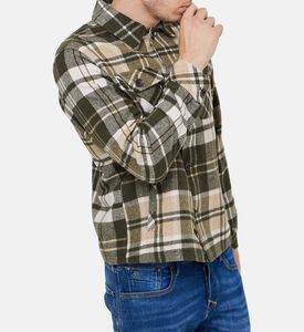 قميص علوي من مزيج الصوف المصقول