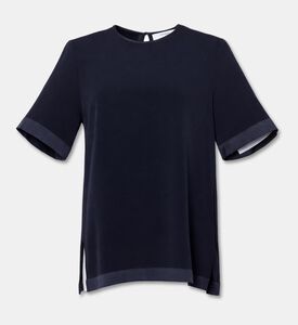 Beatrice B Short-sleeve Relaxed-fit Blouse, Packshot View