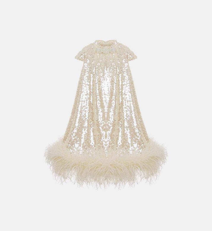 Cap Sleeves Sequined Dress Cap Sleeves Sequined Dress