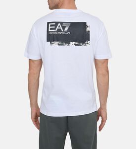 تيشيرت قطن بطبعة شعار