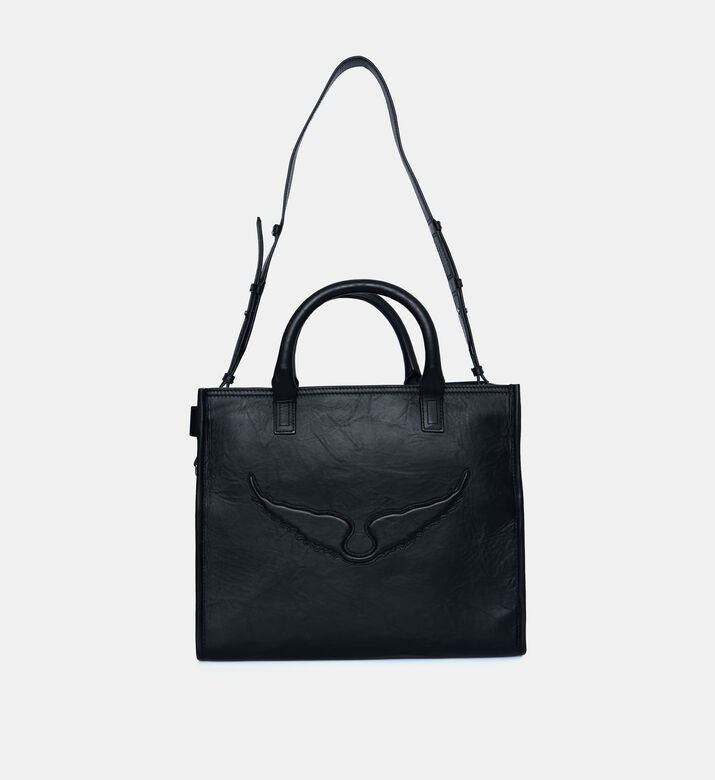 Angel Leather Tote Bag
