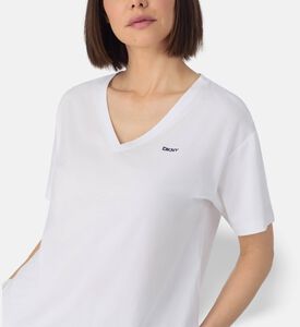 DKNY Viscose Long Pajama Set, Model View