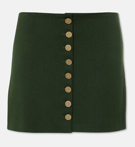 Alice and Olivia Rubi Weave High-waisted Mini Skirt, Packshot View