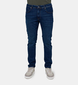 Straight-leg 5-pockets Denim Pants