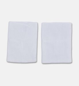 LIVE! Unisex Long Wristband, White, Packshot View