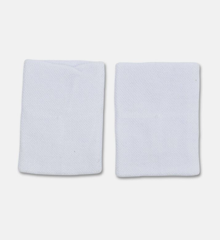 LIVE! Unisex Long Wristband, White, Packshot View