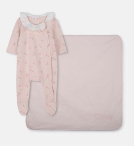 طقم رومبر للأطفال بطبعة شعار