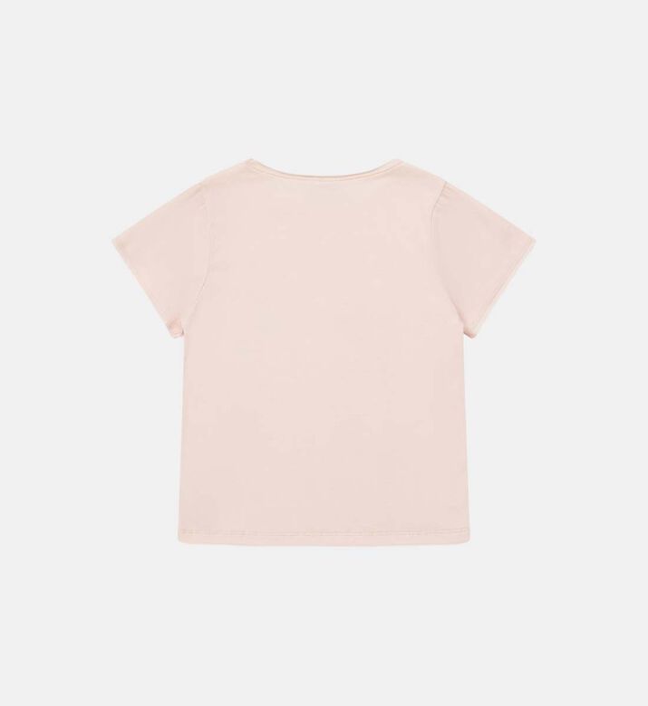 تي شيرت قطن بطبعة فراشة