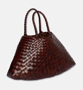 Dragon Diffusion Santa Croce Small Leather Bag, Brown, Packshot View