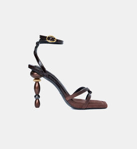 صندل مادي شامواه وجلد لامع