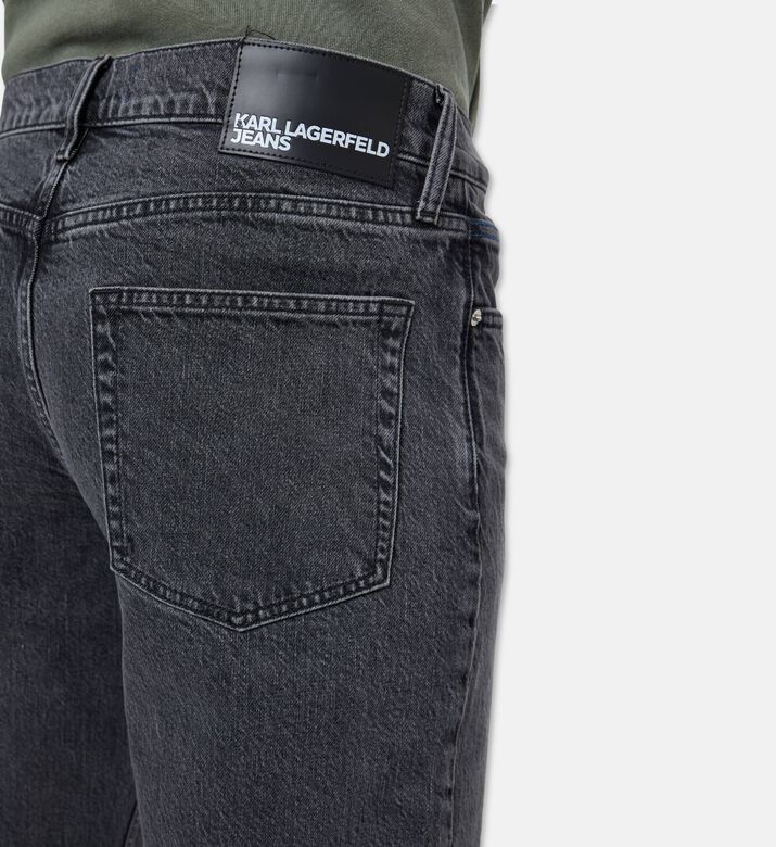 Karl Lagerfeld Straight-leg Mid-rise Jeans, Model View