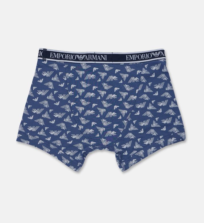 Emporio Armani Boxerx3 Knit, Indigo, S, Packshot View