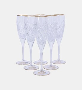 Myriam Champagne Flutes 6-piece Set Myriam Champagne Flutes 6-piece Set