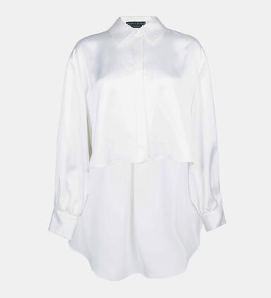 Alice And Olivia - Finely Hi-low Woven Shirt - Shirts - Galeries ...