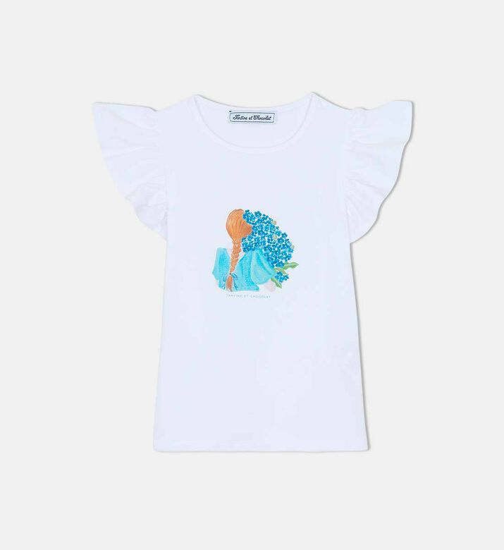 Dolce Vita Ruffled Sleeves T-shirt