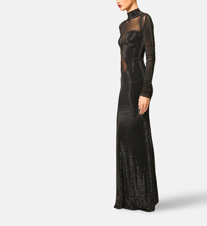 Zeena Zaki Dress Long, Model View