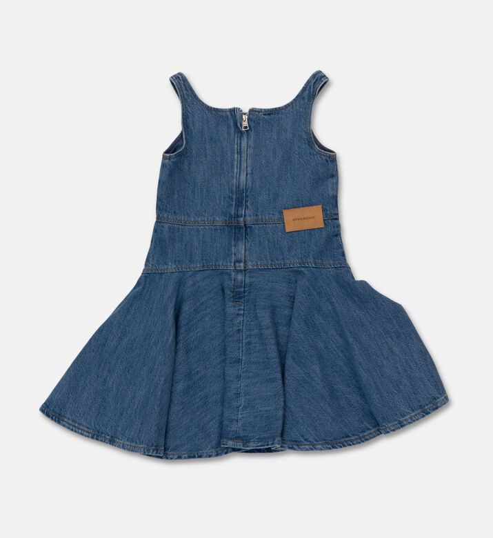 Givenchy Godet-detail Iconic Denim Dress, Packshot View