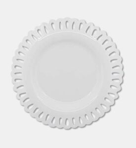 Thun Plate 15cm Giulietta Carved, White, 31-cm, Packshot View