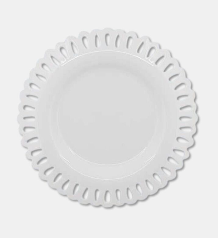 Thun Plate 15cm Giulietta Carved, White, 31-cm, Packshot View