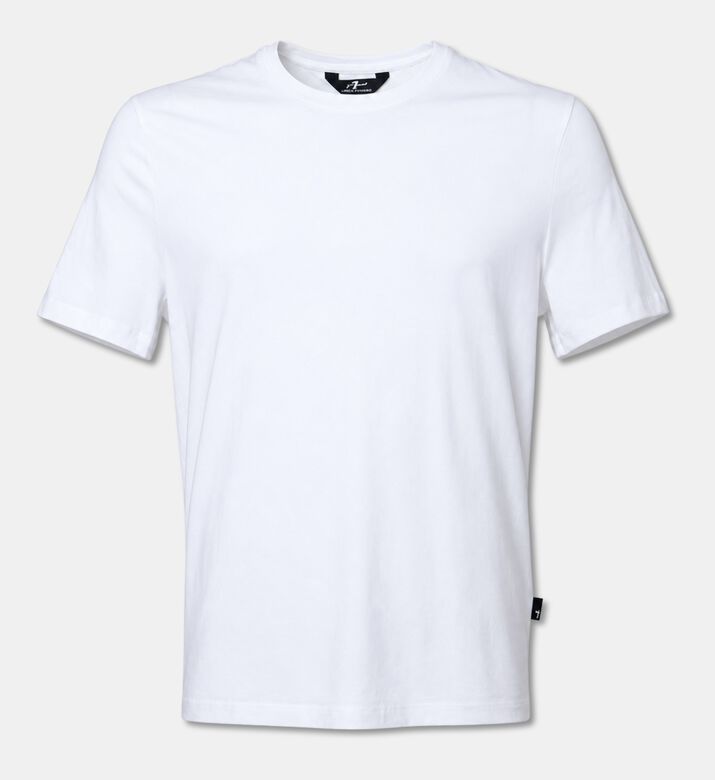 7 for All Mankind Crewneck Short-sleeve T-shirt, Packshot View