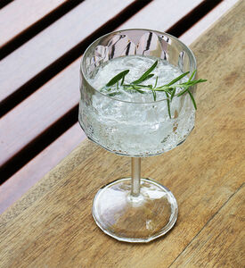 طقم زجاج بلاستيك سوبرغلاس قطعتين