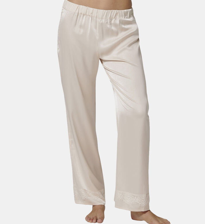 Satin Secret Lace Night Pants